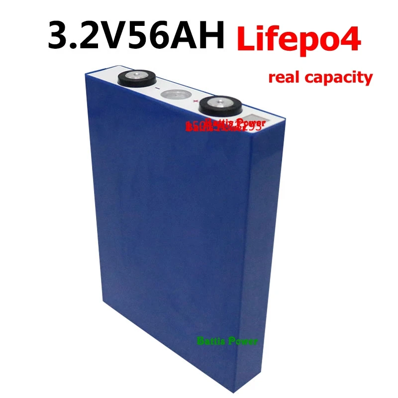 4 шт. lifepo4 3,2 В 50ah ячейка большой емкости 55ah lipo bateria для diy 12 В 100Ah пакет солнечный инвертор Гольф автомобиль двойной скейтборд