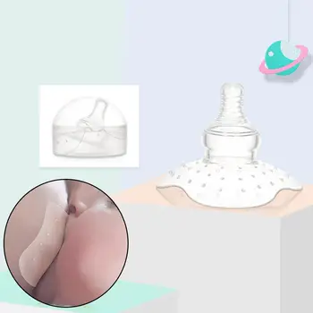 

Reuseable Silicone Nipple Protectors Feeding Mothers Nipple Shields Protection Cover Breastfeeding Mother Milk Silicone Nipple