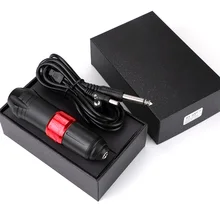 Тату машина Топ 1 и Перманентный макияж ручка 10 Вт Мотор иглы картриджи роторной татуировки