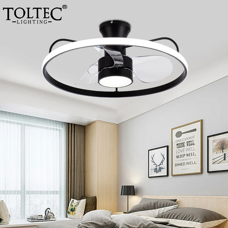 26 Inch modern simple ceiling fan with lamp roof lighting fashion decorate fans remote control ventilador teto | Освещение
