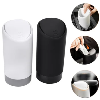 

1pc Silicon Car Trash Can Auto Organizer Stylish Storage Ashtray Dust Case Holder Car Garbage Bin Auto Accessories