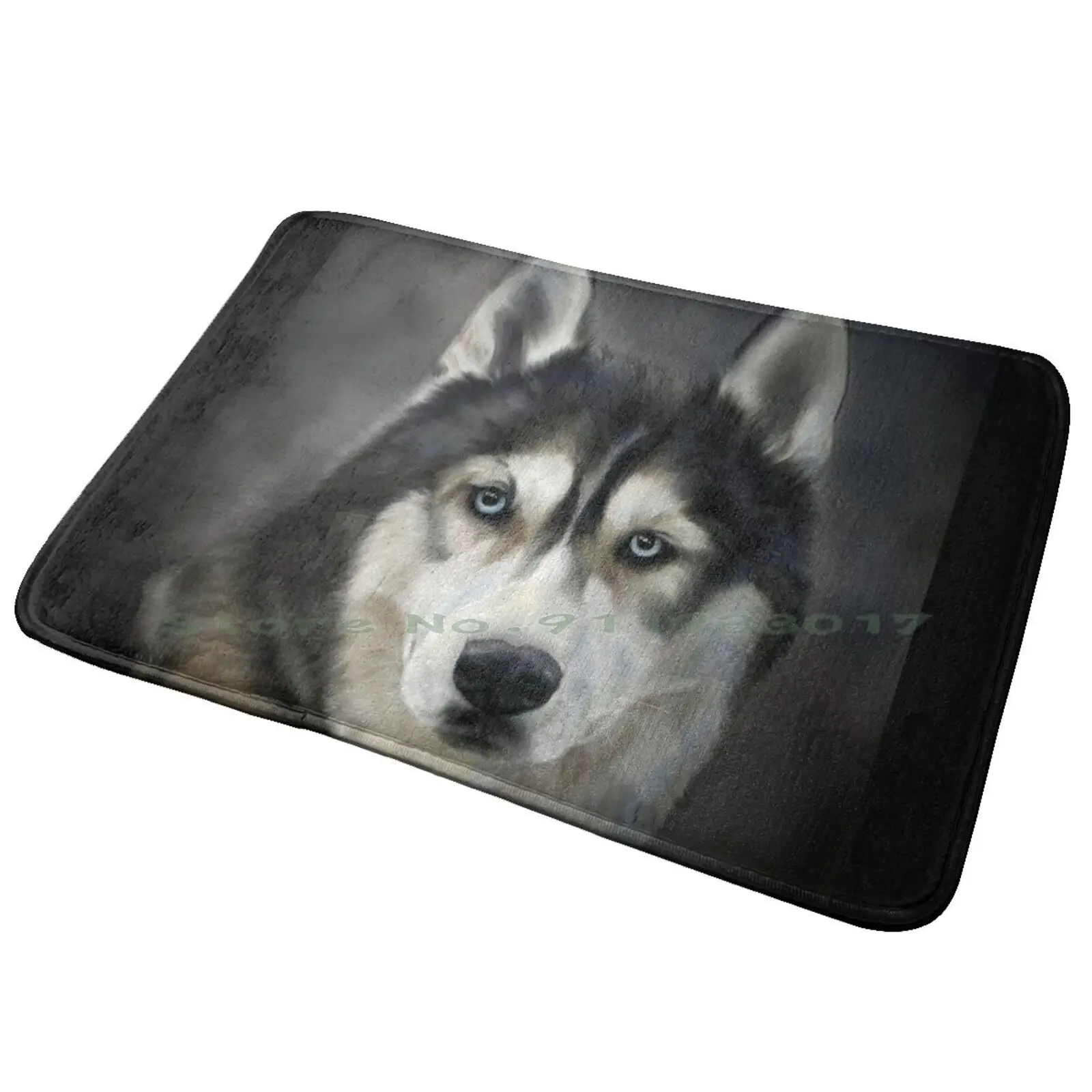 Husky Accessori Per Cani Tappetino Per Porta D'Ingresso Tappetino Da Bagno Tappeto Bandiera Dello Stemma Della Nigeria Bandiera Bandiera Dello Stemma 