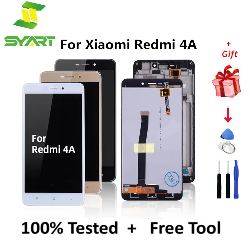 

LCD Screen For Xiaomi Redmi 4A Display+Touch Screen Digitizer Assembly For Xiaomi Redmi 4A LCD Display Replacement Part
