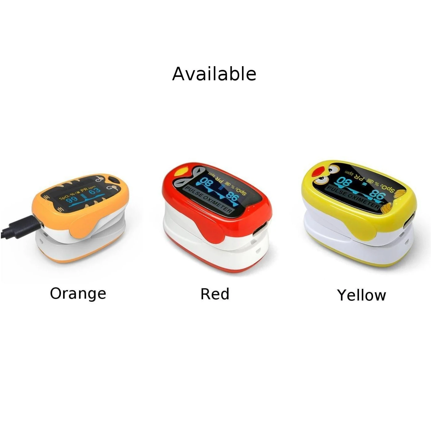 

1*Oximeter Household OLED Screen Blood Oxygen Saturation Pulse Rate Measurement Oximeter Tools Parts