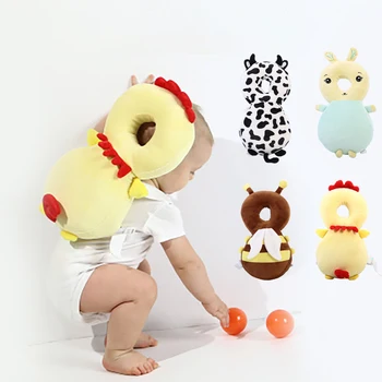 

Newborn Head Protection Pad Wings Baby Neck Pillow Toddler Learning Walking Stick Harness Assistant Baby Safety Head Protection
