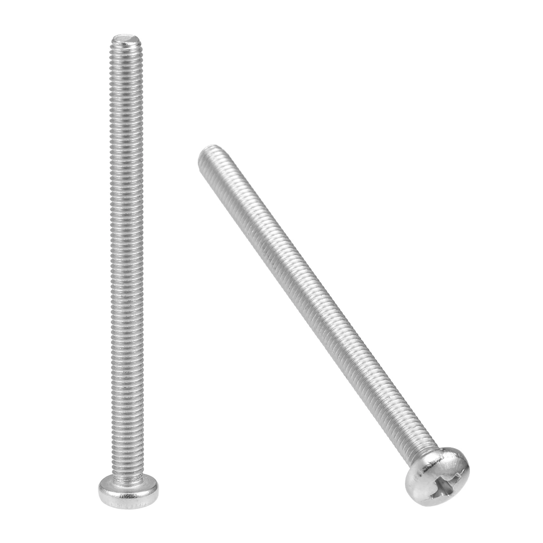 

uxcell Phillips Cross Pan Head Screw 304 Stainless Steel Fasteners Bolts M5x70mm 10Pcs