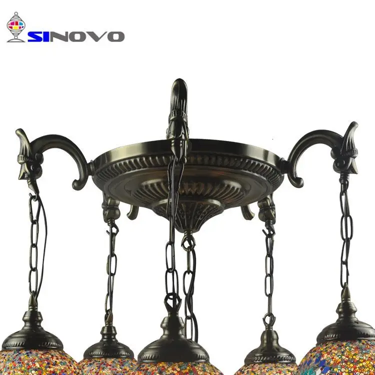 

Modern Home Lighting Large Light Fixture Metal Chain Led Chandelier Scandinavian kitchen dining bar