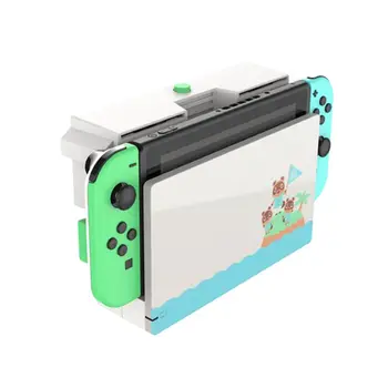 

Dustproof Radiator Dual Cooling Fan With Dustproof Holder Stand Back Cover Host Heat Dissipation For Nintend NS Switch