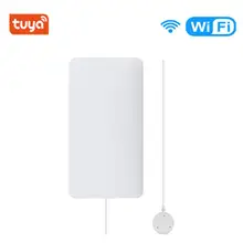Détecteur de fuite d'eau WIFI, alarme de niveau, réservoir, Protection de sécurité, débordement, application Tuya Smart Life, télécommande pour la maison