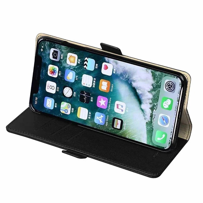 Для IPhone11 Pro Max 6S 7 8 Plus Чехол-держатель для карт чехол для iPhone X XS Max XR кожаный чехол для телефона ультратонкий кошелек флип-чехол