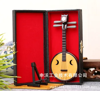 

Mini Musical Instruments Model Medium Ruan Model Folk Music Gift Gift Box with Traditional Chinese Characteristics
