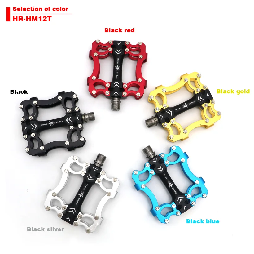 Противоскользящие велосипедные педали титановая ось сверхлегкие с 3
