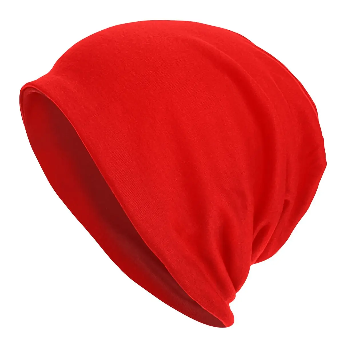 

Solid Color Red Skullies Beanies Hats Hip Hop Winter Outdoor Unisex Cap Adult Spring Warm Thermal Elastic Bonnet Knitting Hats