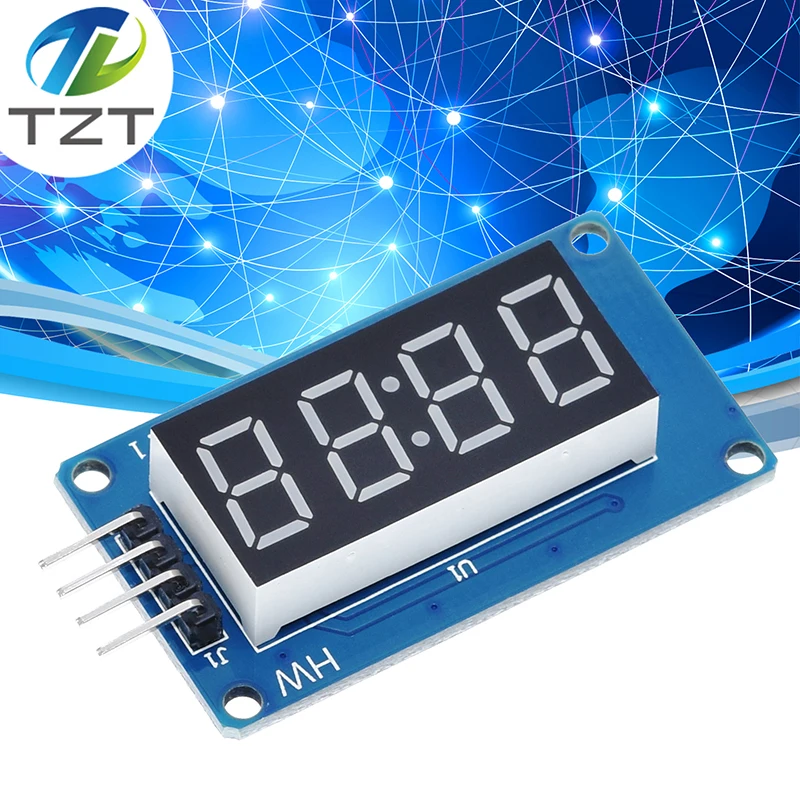 LED Digital Tube Display TM1637 7 Segment 4 Bits 0.36 Inch