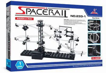 

DIY Science and Education Fancy Toy Curved Speed Engine Space Track 233-1 Roller Coaster