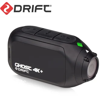 Drift Ghost-Cámara de deportes de acción 4K + Plus para motocicleta, montaje para bicicleta de montaña, cámara para casco con WiFi, resolución 4K HD, micrófono externo