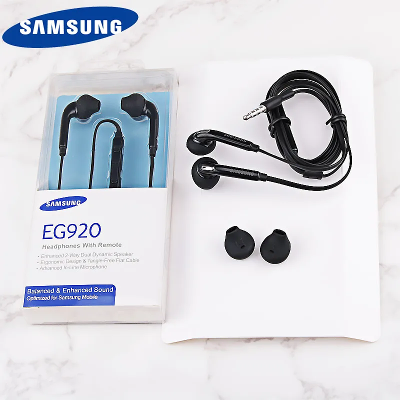 wireless headphones with mic Original SAMSUNG EG920 Earphones Note3 Headsets Wired With Microphone For Samsung Galaxy S6 S7 S7edge S8 S9 S9+ Mobile Phones 4. bluetooth earbuds