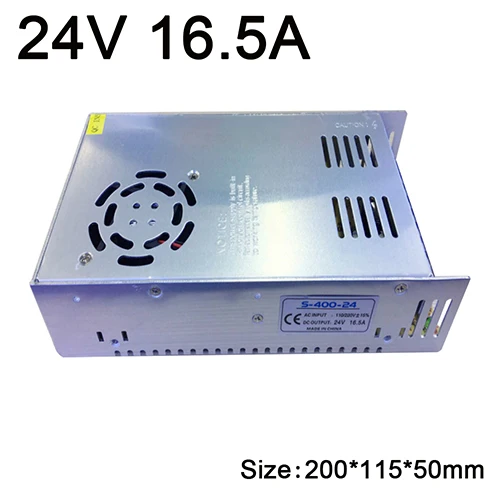 24V 16.5A 24V освещение Трансформатор AC110V 220V постоянного тока до DC24V 1A 2A 3A 5A 6.5A 8.5A 10A 15A 16.5A 21A 30A переключение Питание Мощность конвертер - Цвет: 24V 16.5A