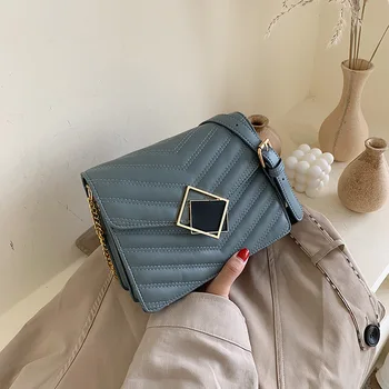 

Fashion Crossbody Bags for Women 2020 Chains Shoulder Bags Luxury Handbags Women Bags Designer Sac A Main femme