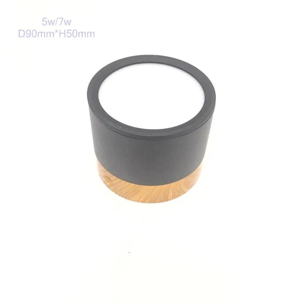 

2019 Rushed Luminaire Luminarias Para Teto 4pcs 85-265v 5w7w Recessed surfce Led Downlight Spot Light Ceiling Down Lamp
