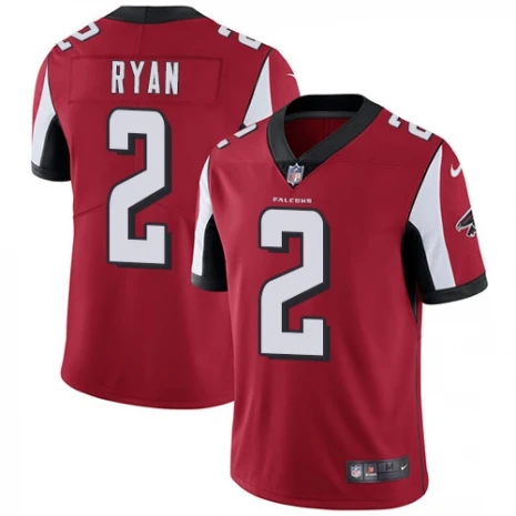 Мужская Трикотажная футболка с принтом Matt Ryan Falcons - Цвет: Men