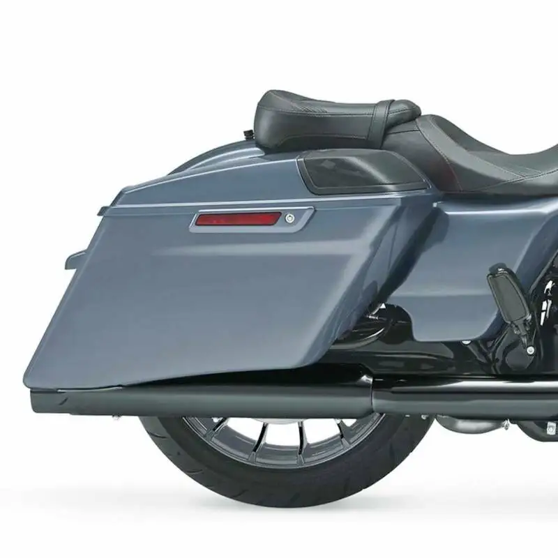 Motorcycle 4" CVO Stretched Extended Saddlebags For Harley Touring Road King Road Glide Street