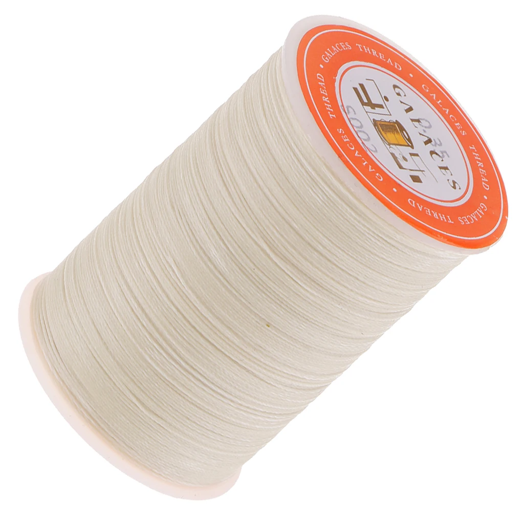 300 Meters 0.35mm Leather Sewing Waxed Wax Thread Hand DIY Stitching Cord  Crafts