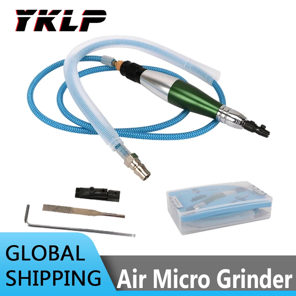 Ultrasonic Air Micro Grinder Reciprocating Oscillating File Polishing Tool 1/8"