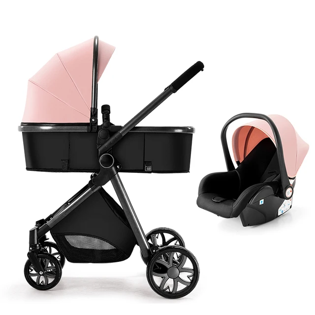 Newborn Baby Stroller 3 in 1 Royal Luxury High Landscape 1