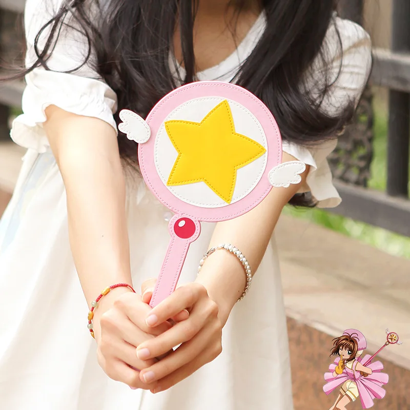 

Cardcaptor Sakura Stick of Magic Wand Bus Subway Card Swiping Bag Card Swiping Case Weibo Celebrity Style Fire