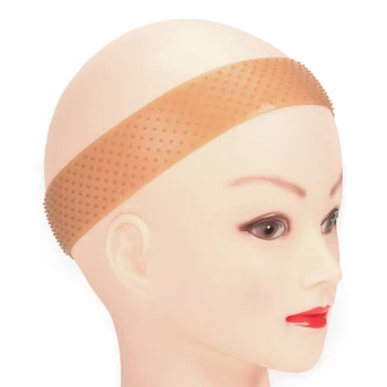 

Transparent Silicone Headband Flexible Silicon Wigs Fix Non Slip Wig Bands Comfortable Strong Hold On Heads For Wigs And Frontal
