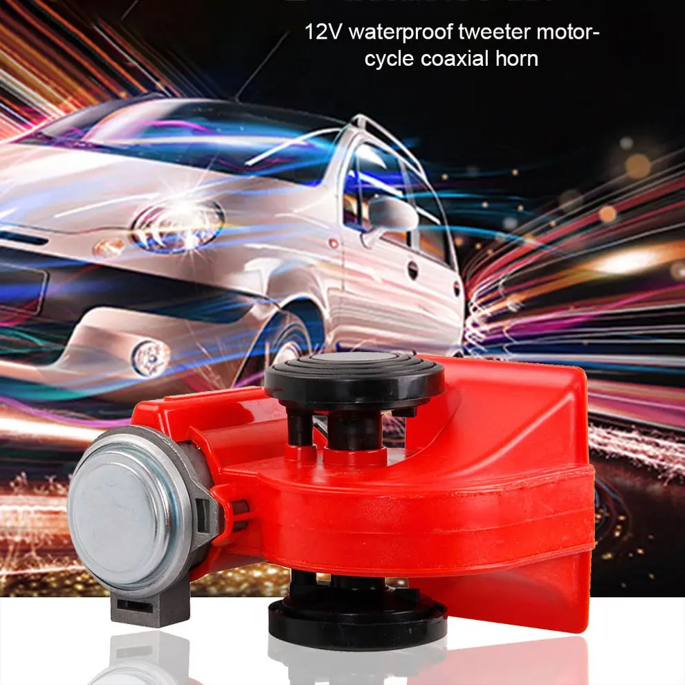 

12v Waterproof High-pitched Motorcycle Car Coaxial Speaker Universal Sound System SD USB MP3 Motorcycle Audio