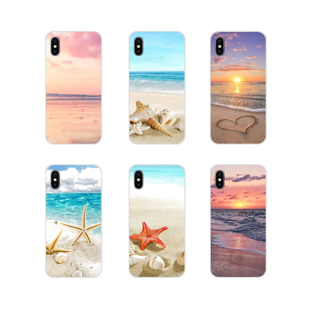Transparent Soft Skin Cover Summer Beach Relax Sea Sun For Samsung Galaxy J1 J2 J3 J4 J5 J6 J7 J8 Plus 2018 Prime 2015 2016 2017 | Мобильные