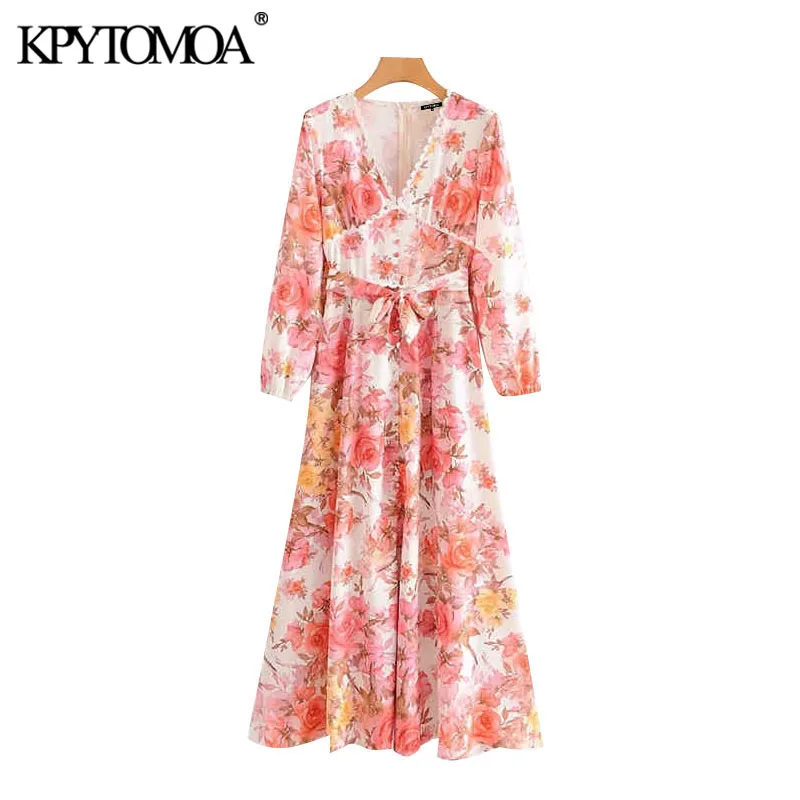 Vintage Elegant Lace Patchwork Floral Print Maxi Dress Women 2020 Fashion Long Sleeve Bow Tie Sashes Back Zipper Female Dresses Vintage Elegant Lace Patchwork Floral Print Maxi Dress Women 2020 Fashion Long Sleeve Bow Tie Sashes Back Zipper Female Dresses