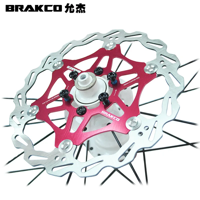 

Taiwan brakco yun jie Floating Disc Brake 180 Mm Electric Bicycle Mountain Bike Accessories Disc Brake