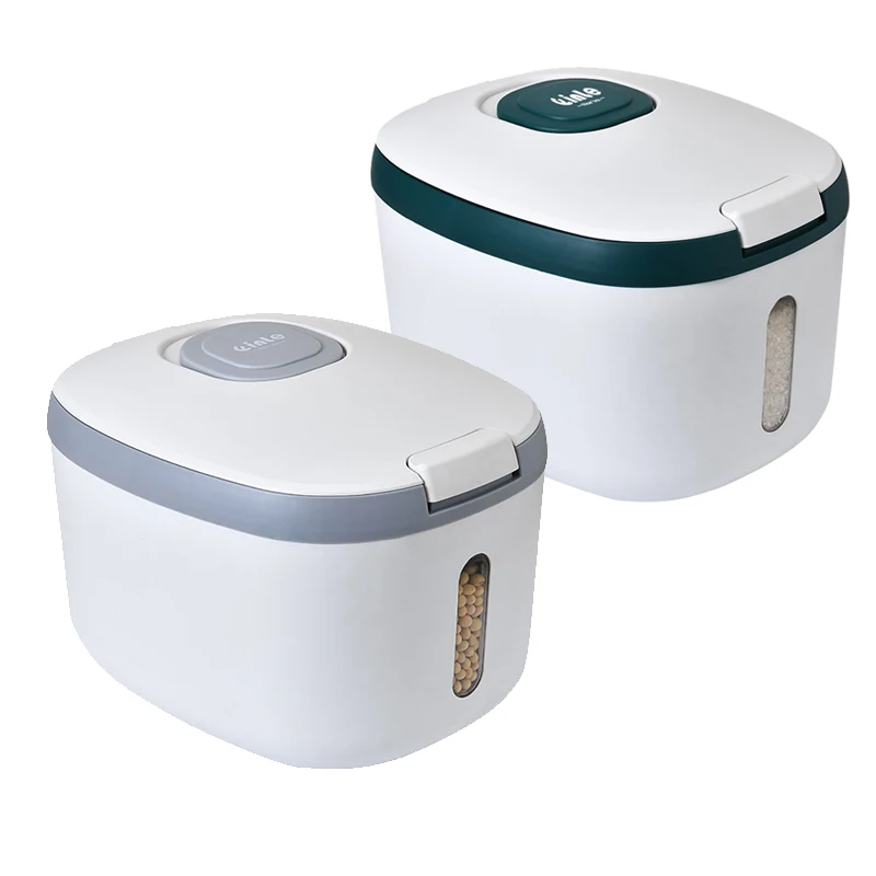 Kitchen Container 10KG Bucket Insect Proof Moisture Proof Rice Cylinder