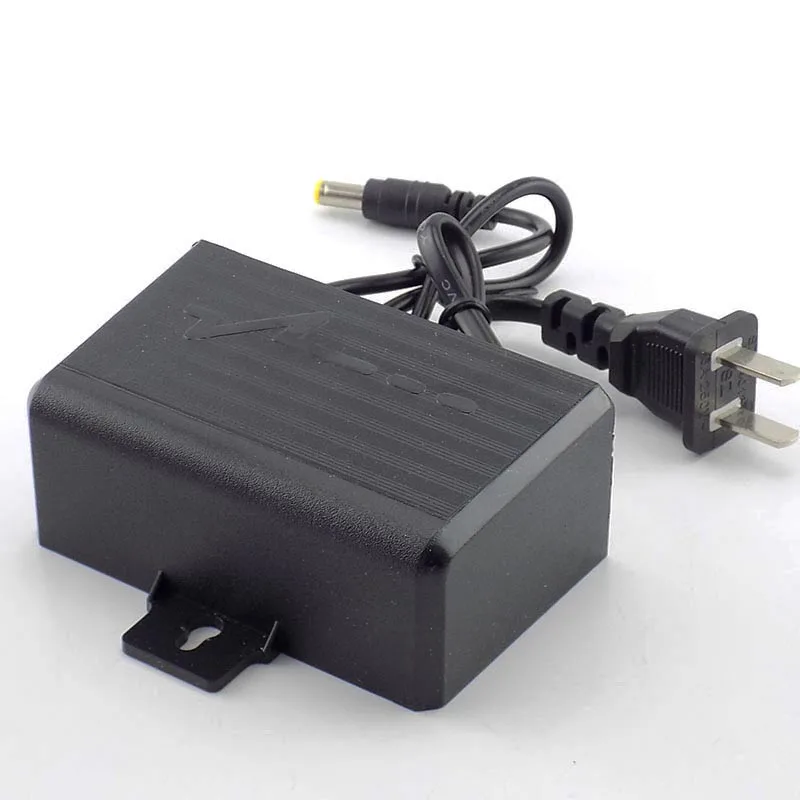 Водонепроницаемый на открытом воздухе AC/DC Питание 12V 2A 2000ma 100-240V ЕС вилка Мощность адаптер Зарядное устройство для видеонаблюдения Камера Светодиодные ленты светильник O21