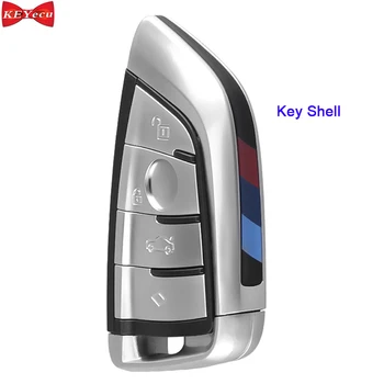 

KEYECU for BMW 3 5 6 7 8 Series G20 G30 G32 G11 G15 Z4 G29 Remote Key Shell Case Fob 4 Button