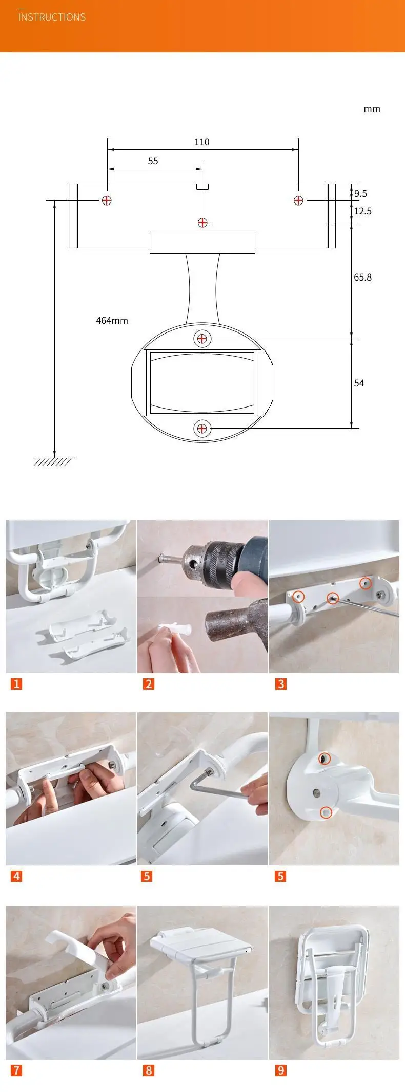Douchekruk унитаз Cadeira De Banho Idoso гандикап сиденье для ванной комнаты табурет Escalon Plegable tabrete Ducha стульчик для ванны и душа
