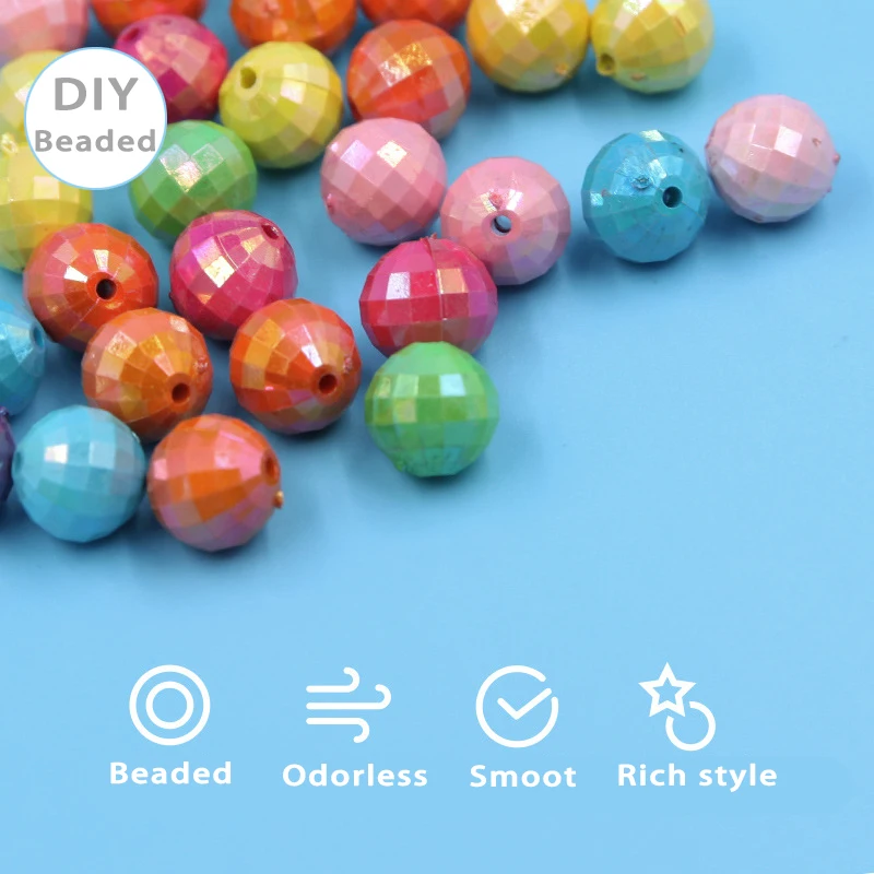 Бусины игрушки для девочек DIY ожерелье браслет ручной работы Pop-Arty бусы ремесла игрушки на день рождения подарки развивающие игрушки цветные наборы бусин