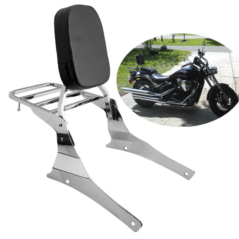 Samger мотоциклетные спинки Sissy бар багажная стойка для Suzuki Intruder / Volusia VL800 VL400 Boulevard