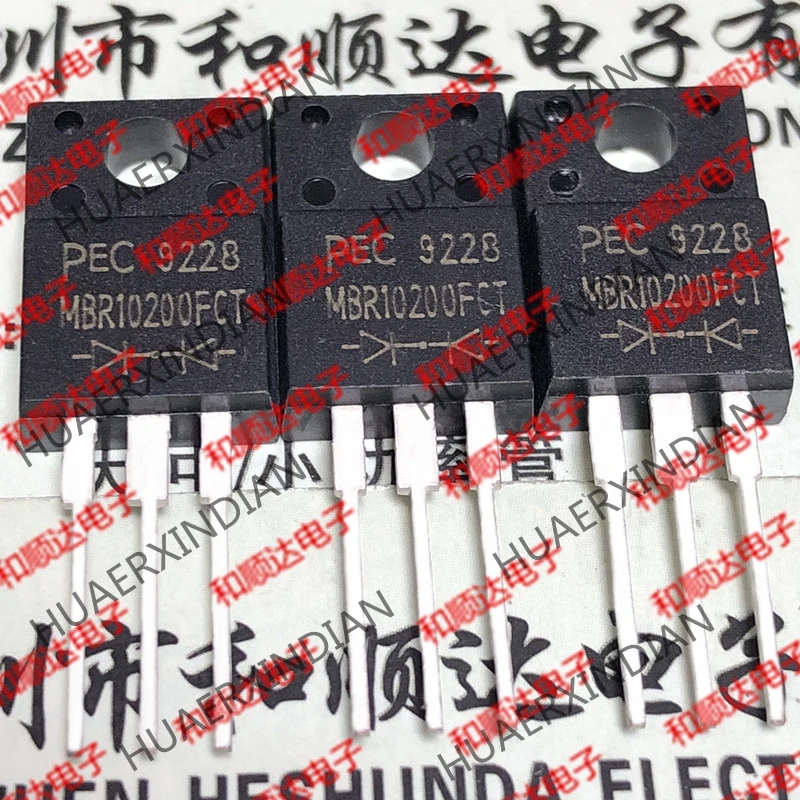 20PCS/LOT New original MBR10200FCT TO-220F 200V 10A