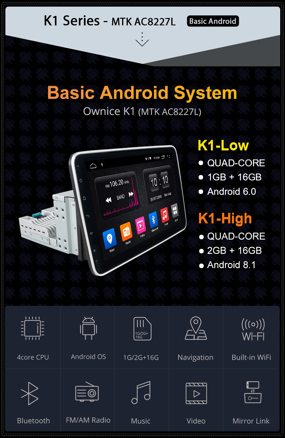 Ownice Car Screens Android Universal 1 din 2 din 360 4G LTE 28 Ha4c69e4f4b794b83a934fe3a90e62860B