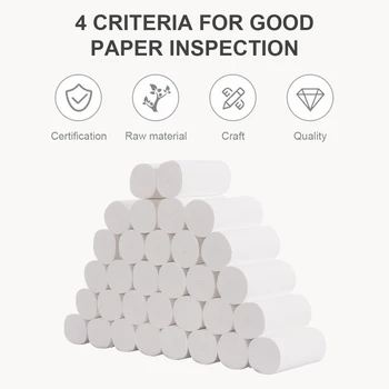 

Roll Solid roll paper Toilet Roll Paper 4 Layers kitchen dining room Bath Toilet Roll Paper Primary Wood Pulp Toilet Paper