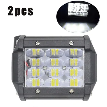 

Car LED Work Light Auto 2Pcs White Headlight 6000K DC 9-32V 120 Degree