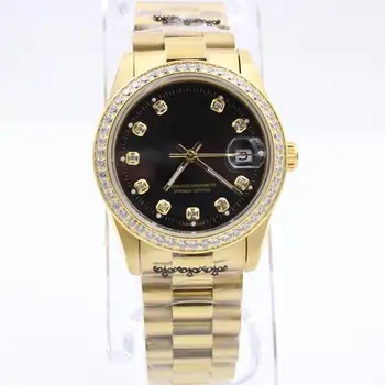 

luxury watch men AAA 36mm automatic mechanical No battery sweeping DateJUST stainless steel watches 2813 rolexable logo R*l*x