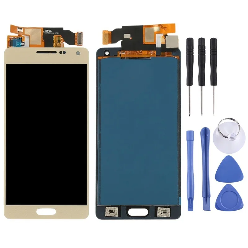 

TFT For Samsung Galaxy A5 2015 LCD A500 A500 A500F A500FU A500H Display Touch Digitizer Sensor Glass Assembly Adjustable