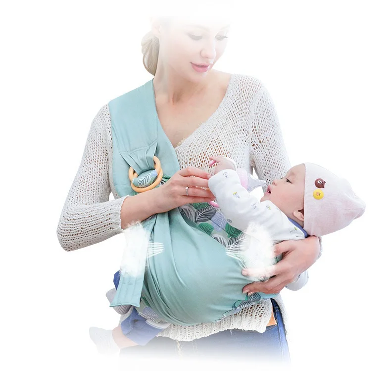 Слинги для младенцев поддерживающая повязка для новорожденных двойного назначения младенческой Уход Крышка несущей сетки ткани грудного