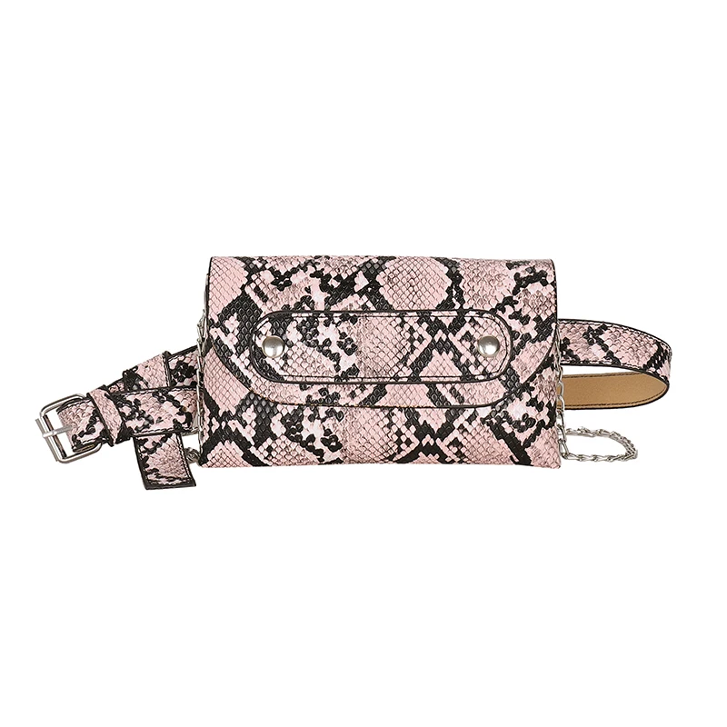 PUIMENTIUA новая поясная сумка из искусственной кожи поясная сумка для женщин поясная сумка для телефона Маленький нагрудный рюкзак сумки винтажные Женские поясные сумки - Цвет: Light pink