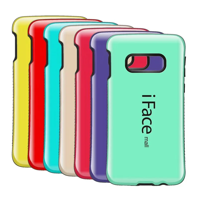 Противоударный чехол для Samsung Galaxy S9 Plus S10 Iface Mall Противоскользящий силиконовый S8